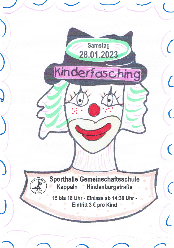 Clown Kinderfasching 2023